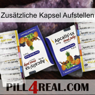 Zusätzliche Kapsel Aufstellen 12